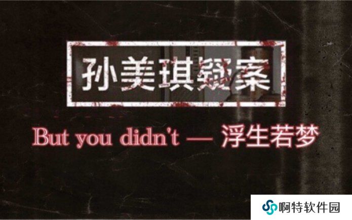 《孙美琪疑案：浮生若梦》一级线索——真相