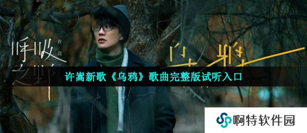 许嵩新专辑呼吸之野主打歌《乌鸦》歌曲完整版试听入口